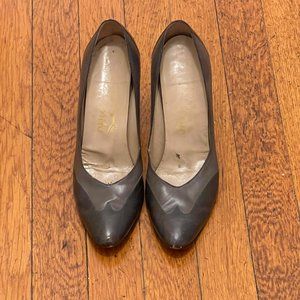 1950s Vintage Salvatore Ferragamo Heels - Size 8 Narrow